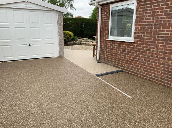 After image of Brittney Bronze and Danish Resin Driveway